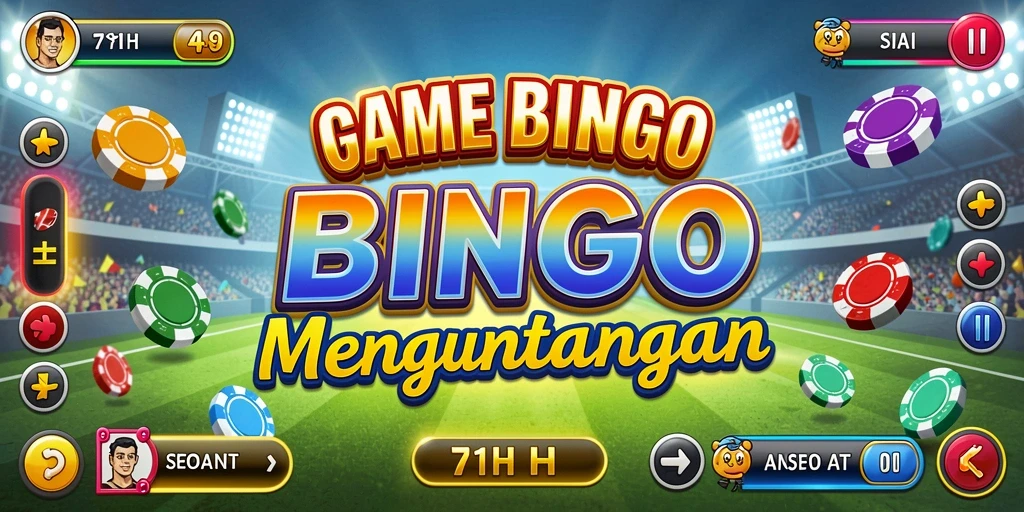 Tampilan gameplay seru dalam permainan Bingo 71H.