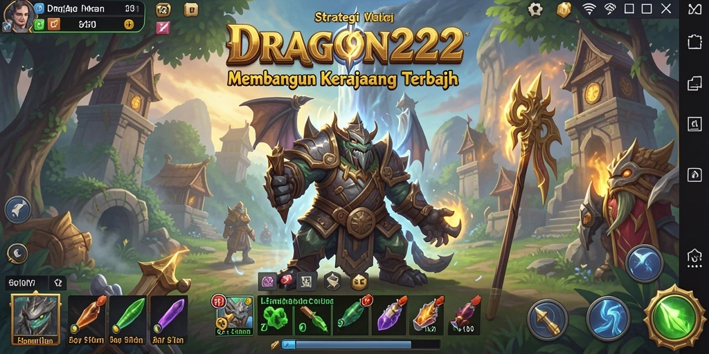 Screenshot gameplay DRAGON222 menampilkan aksi strategi yang mendebarkan.