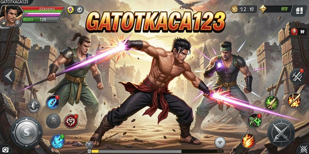 Gambar dari gameplay seru GATOTKACA123 yang penuh strategi.