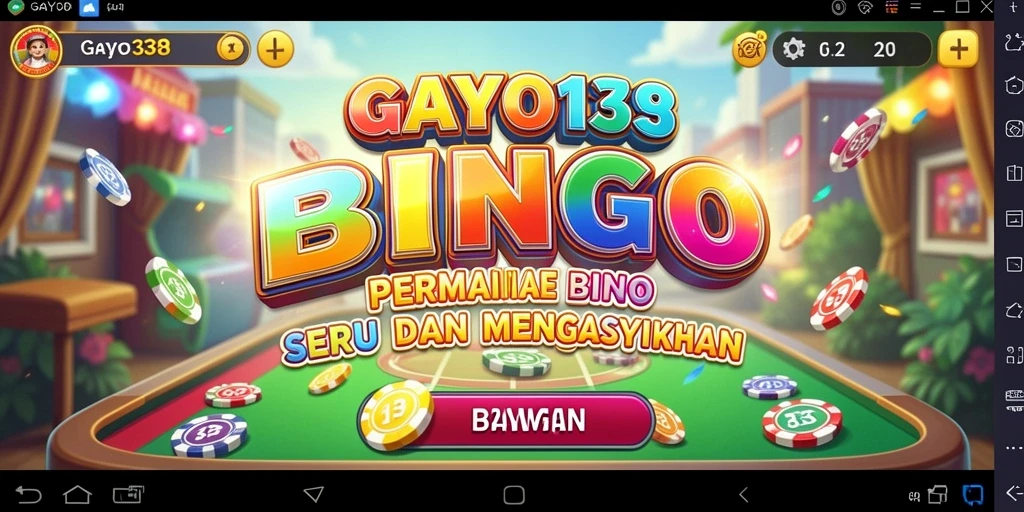 Tampilan gameplay Bingo yang seru di GAYO138.