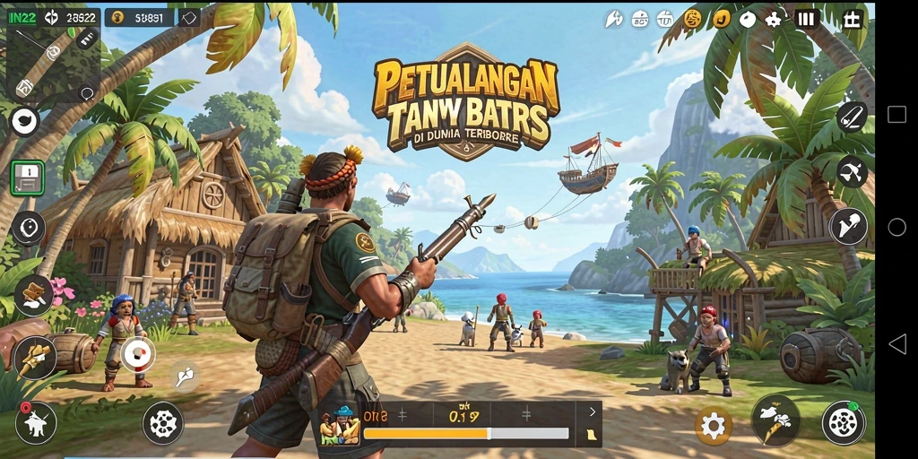 Gameplay IN22 menampilkan eksplorasi dalam dunia terbuka yang menakjubkan.