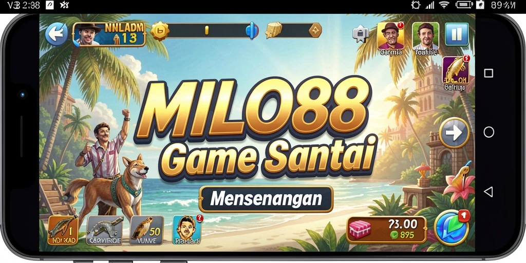 Tampilan gameplay <strong>MILO88</strong> yang seru dan menarik.