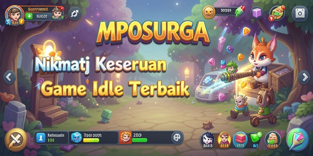 Tampilan gameplay <strong>MPOSURGA</strong> yang menarik dalam momen santai.