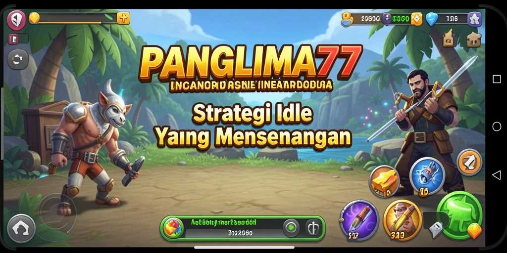 Tampilan gameplay seru dalam PANGLIMA77 yang memikat.