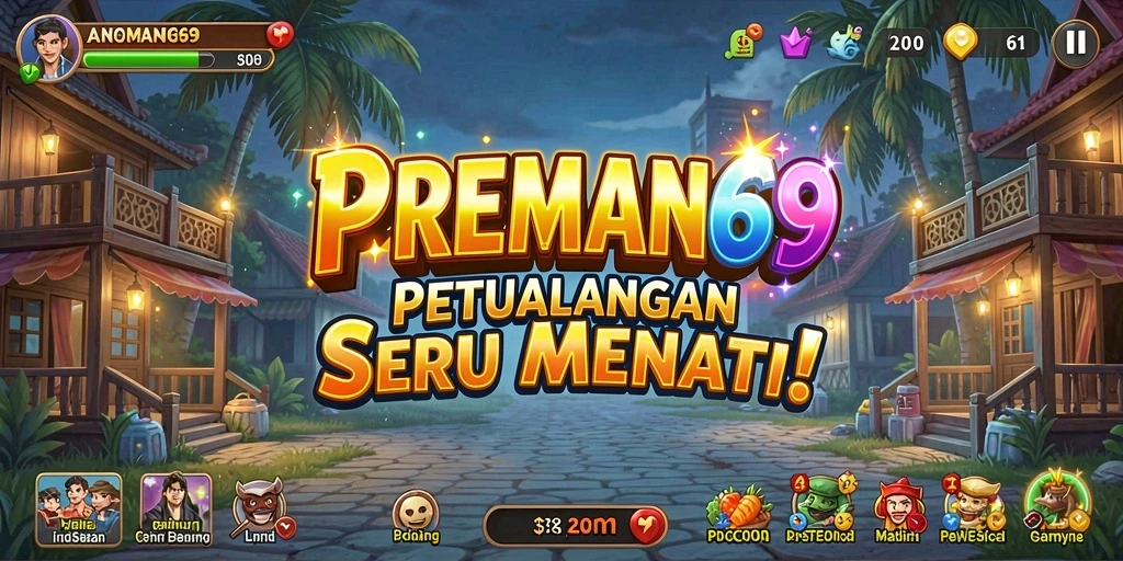 Tampilan gameplay seru dari PREMAN69 yang penuh aksi dan tantangan.