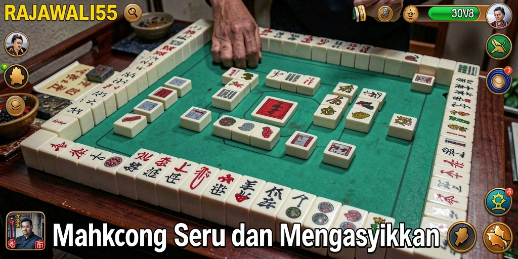 Tampilan gameplay RAJAWALI55 yang menarik dan penuh warna.
