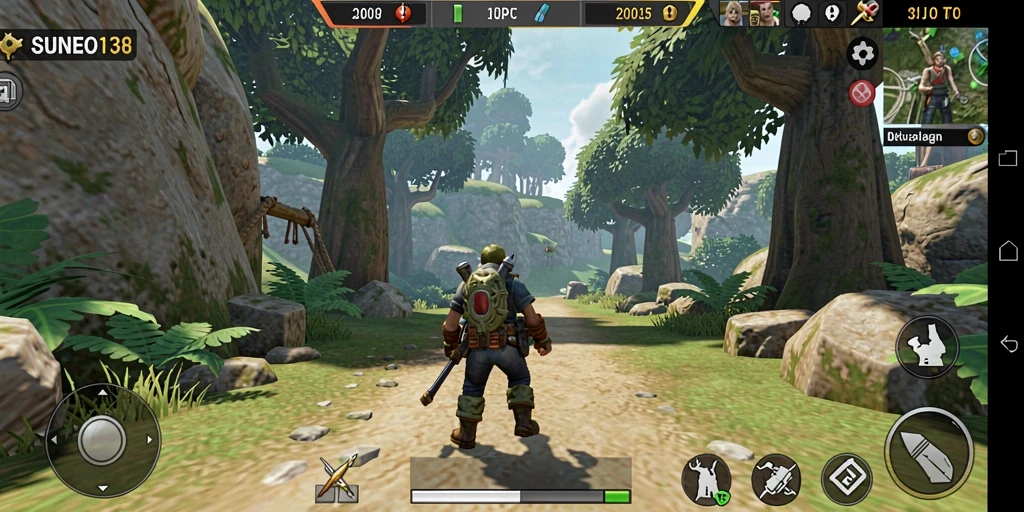 Tampilan menarik dari gameplay SUNEO138 dengan aksi tembak-menembak.
