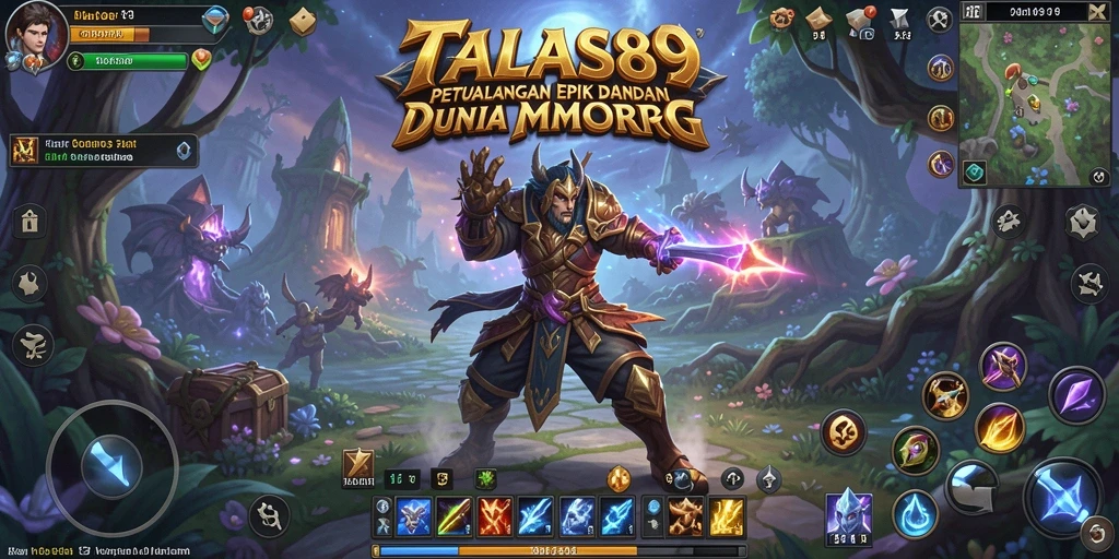 Gameplay epik dalam TALAS89 dengan petualangan mendebarkan.
