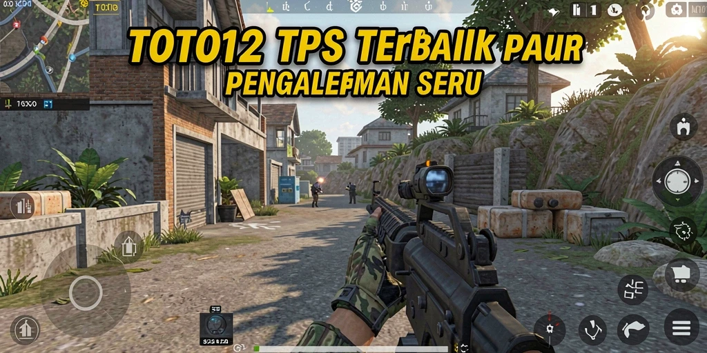 Tangkapan layar TOTO12 menampilkan aksi seru dalam gameplay TPS.